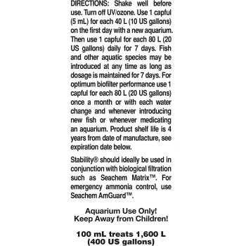 Seachem Stability 100Ml