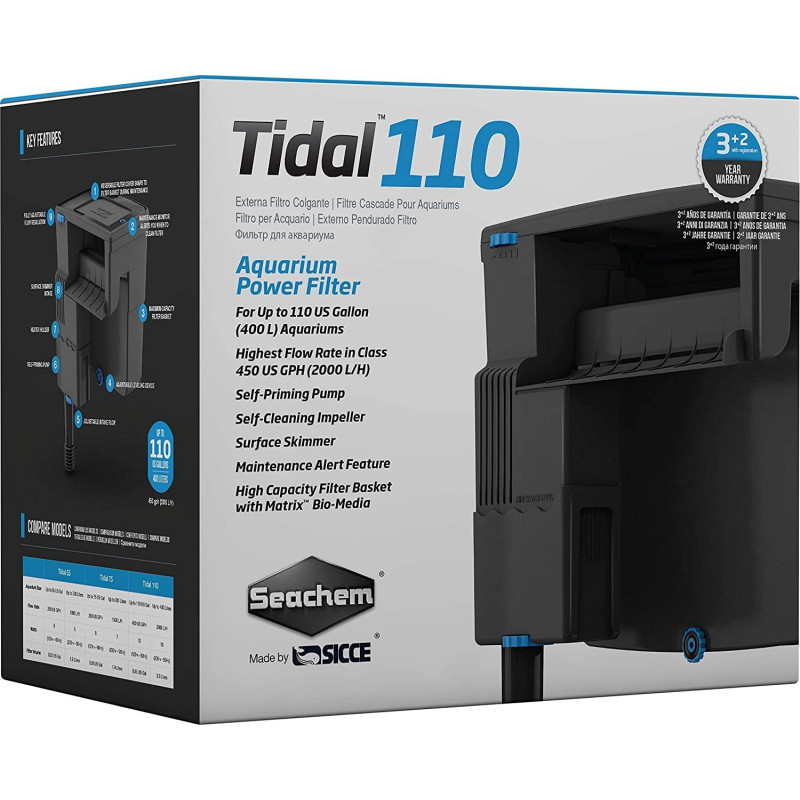 Seachem Hang On Tidal Filter 110 Uk Plug