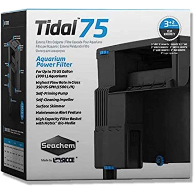 Seachem Hang On Tidal Filter 75 Uk Plug