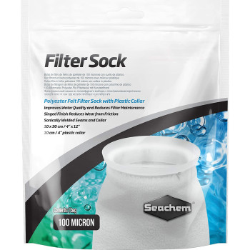 Seachem Filter Sock 100 Micron Welded 10 X 30Cm