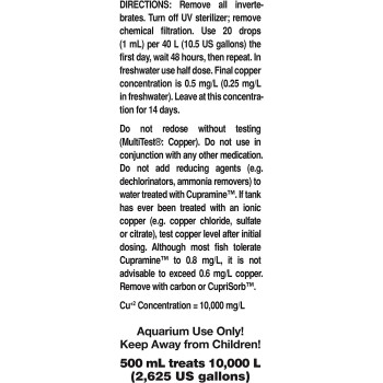 Seachem Cupramine 500Ml