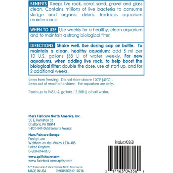 API Marine Stress Zyme 16 OZ