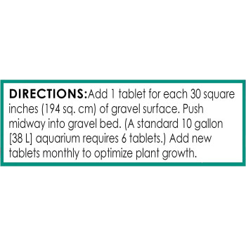 API Root Tabs Aquarium Plant Fertilizer 10 count