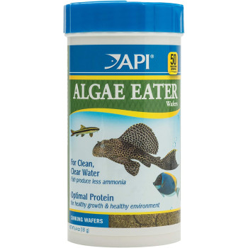 API Algae Eater Wafers Fish Food 6.4 Oz