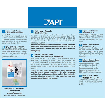 API pH Freshwater Aquarium Test Kit 250 count