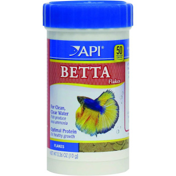 API Betta Flakes Fish Food 0.36 OZ