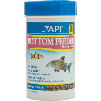 API Bottom Feeder Pellets with Shrimp 4 OZ