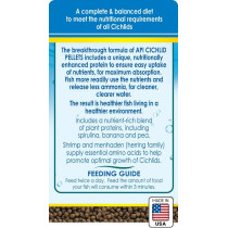 API Pellets Cichlid Fish Food 4.2 OZ