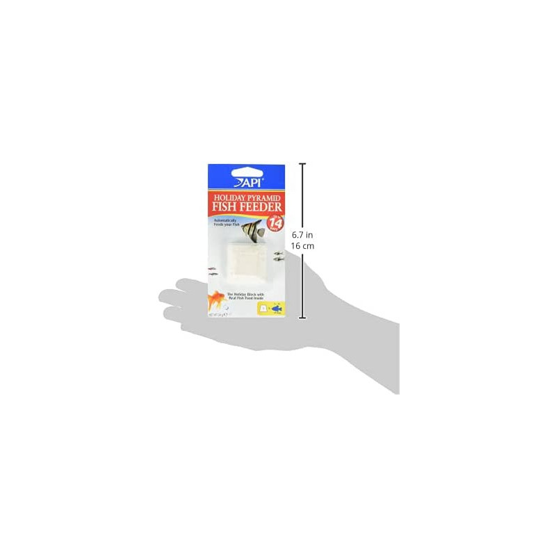 API Vacation Pyramid Fish Food Feeder
