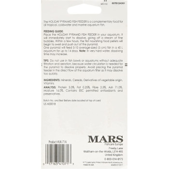 API Vacation Pyramid Fish Food Feeder