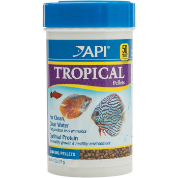 API Pellets Tropical Fish Food 4.2 OZ