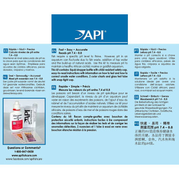 API High Range pH Test Kit 160 count