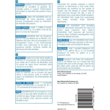 API Freshwater Aquarium Salt 33 OZ