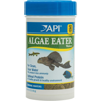 API Algae Eater Wafers Fish Food 3.7 Oz