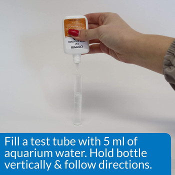 API Copper Cu+ Freshwater & Saltwater Aquarium Test Kit 90 count