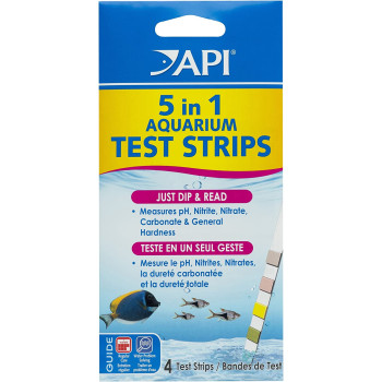 API 5 IN 1 Test Strips 4 Count