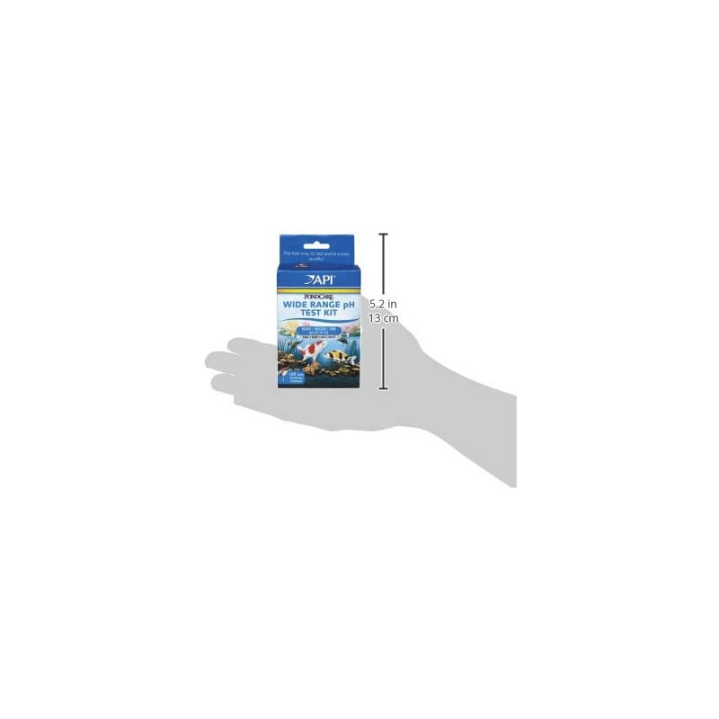 API POND WIDE RANGE PH TEST KIT