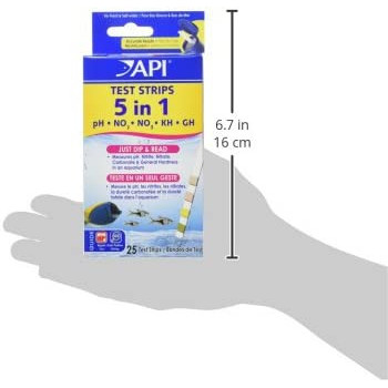 API 5 IN 1 Test Strips 25 Count