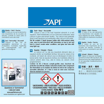 API Calcium Saltwater Aquarium Test Kit 1 count