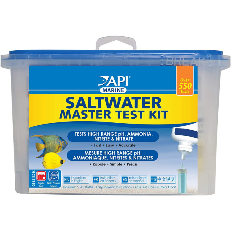 API Saltwater Aquarium Master Test Kit 550 count