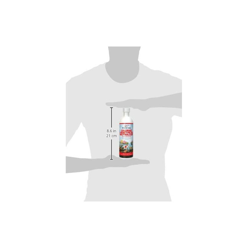 API Pond Chlorine & Heavy Metal Neutralizer 16 OZ