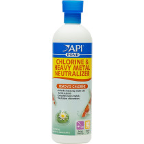 API Pond Chlorine & Heavy Metal Neutralizer 16 OZ