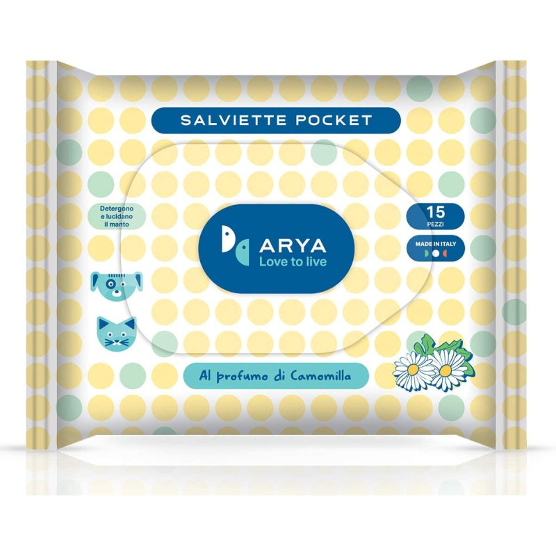 Lindocat ARYA Wet Wipes Chamomile Pocket