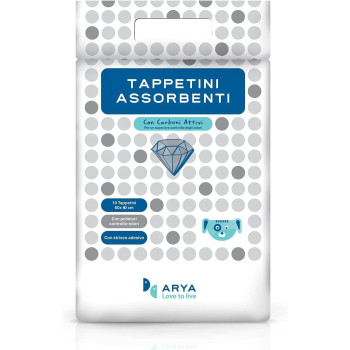 Lindocat ARYA Puppy Pads with Activated Carbon 60x90 cm 10pack