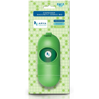 Lindocat Arya Dispenser with 1 Biodegradable refill of 15 bags