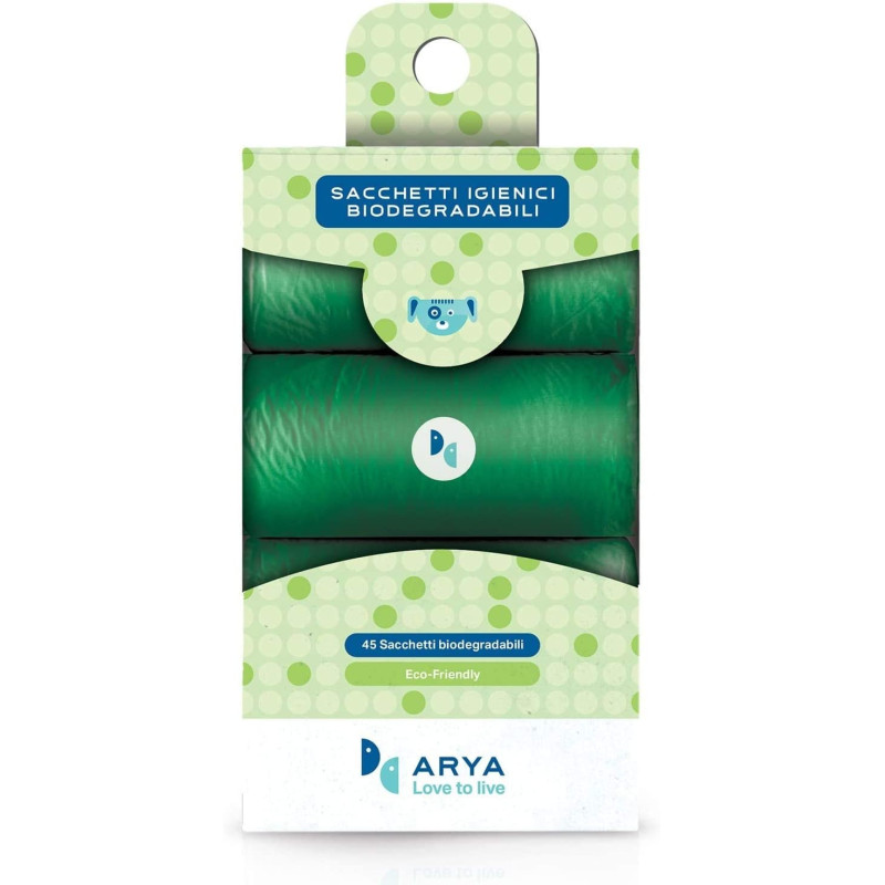Lindocat Arya Poo Bags refill Biodegradable 3x15 bags
