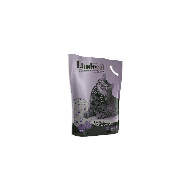 Lindocat LindoCat Crystal Lavender Scent Silicagel 5 L