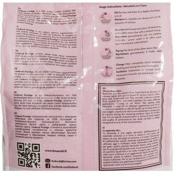 Lindocat White Bentonite Prestige 5 L Baby Powder Fragrance