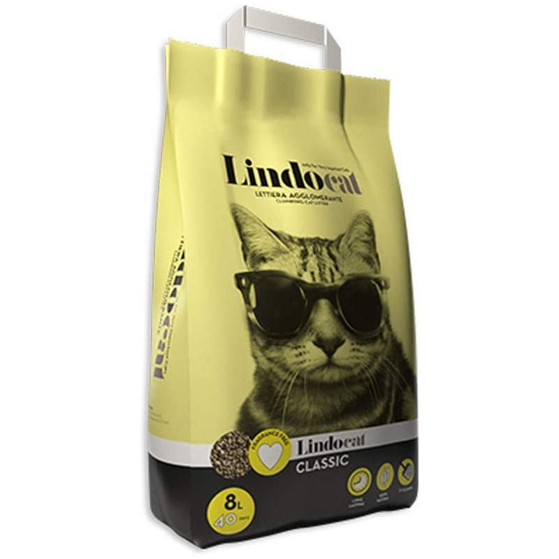 Lindocat Natural Bentonite Classic 8 L Fragrance Free