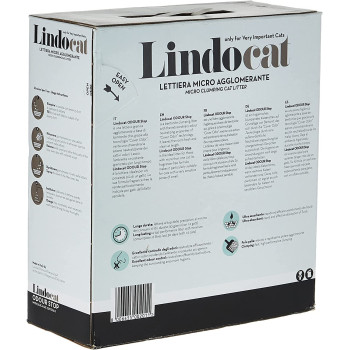 Lindocat White Bentonite Odour Stop 6 L Fragrance Free Multicat