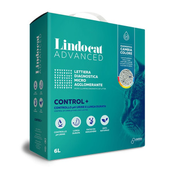 Lindocat Natural Bentonite Advance Control Plus 6 L Fragrance Free