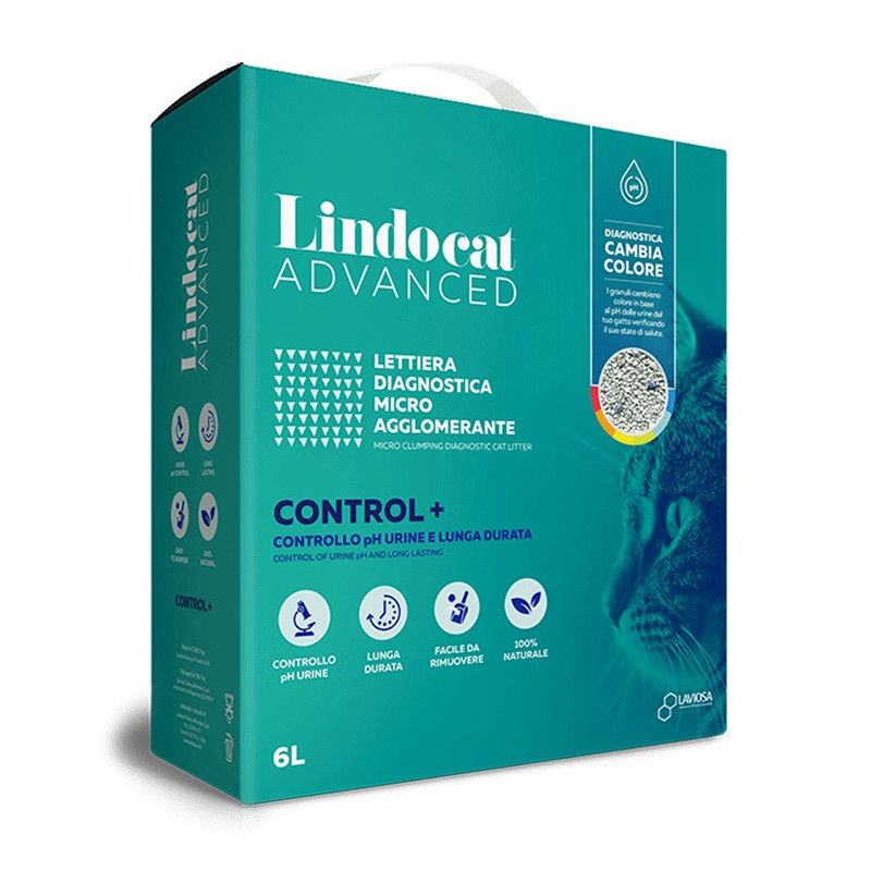 Lindocat Natural Bentonite Advance Control Plus 6 L Fragrance Free