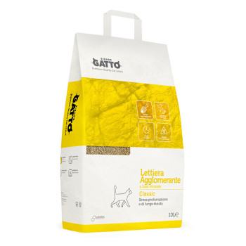 Lindocat Natural Bentonite Signor Gatto Classic 5 L Fragrance Free