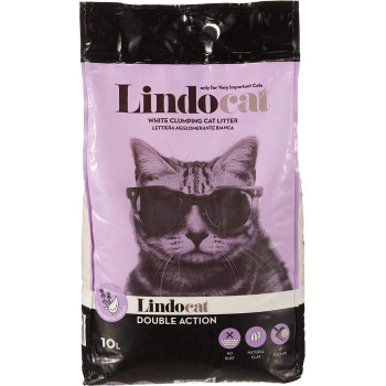 Lindocat White Bentonite Double Action 10 L Lavender
