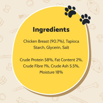 Armitage Chewy Chicken Fillets 80G