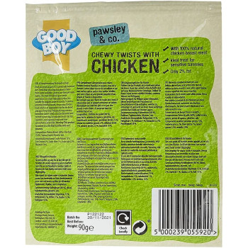 Armitage Chewy Chicken Twists 90g