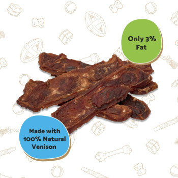 Armitage Chewy Venison Steaks 80G