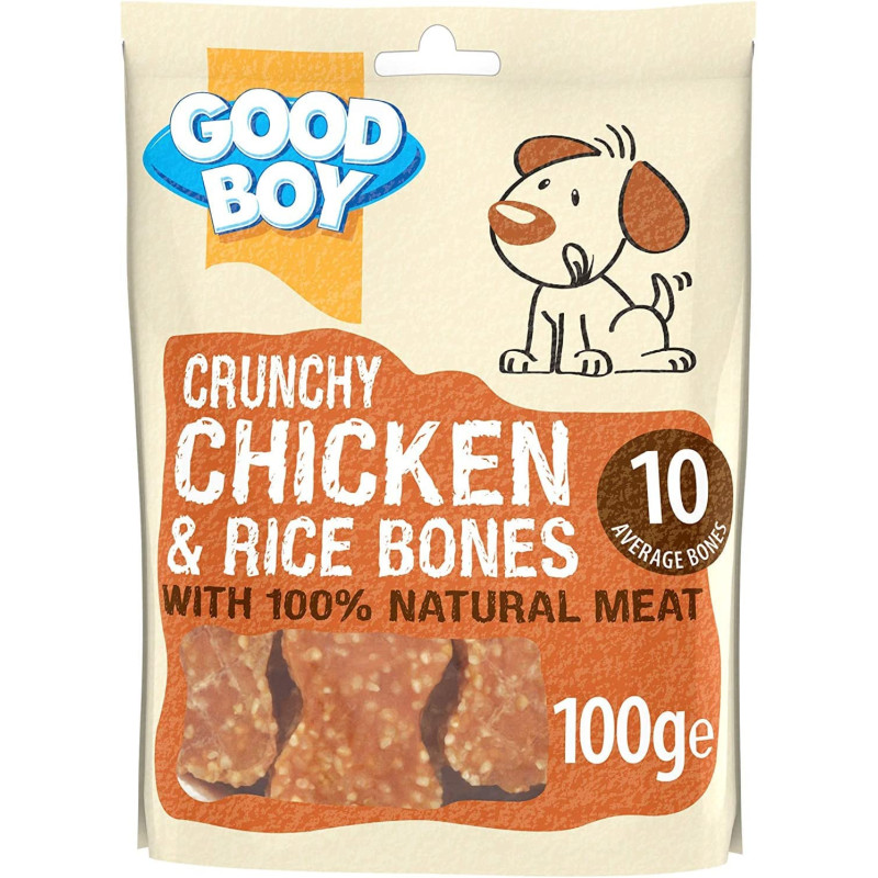 Armitage Crunchy Chicken & Rice Bones 100G