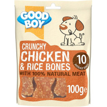 Armitage Crunchy Chicken & Rice Bones 100G