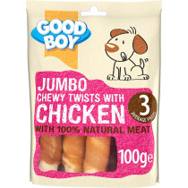 Armitage Jumbo Chicken Chewy Twists 100g