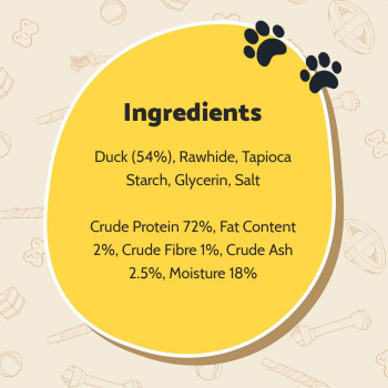 Armitage Chewy Duck Twists 90g