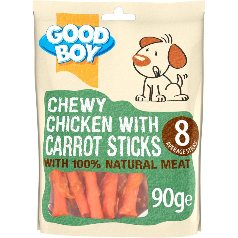 Armitage Good Boy Chicken Carrot Stick 90g