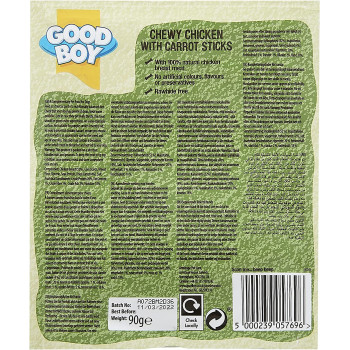 Armitage Good Boy Chicken Carrot Stick 90g