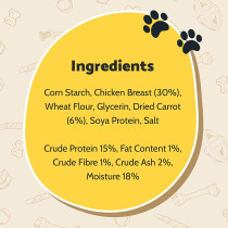Armitage Mega Chicken Carrot 100G