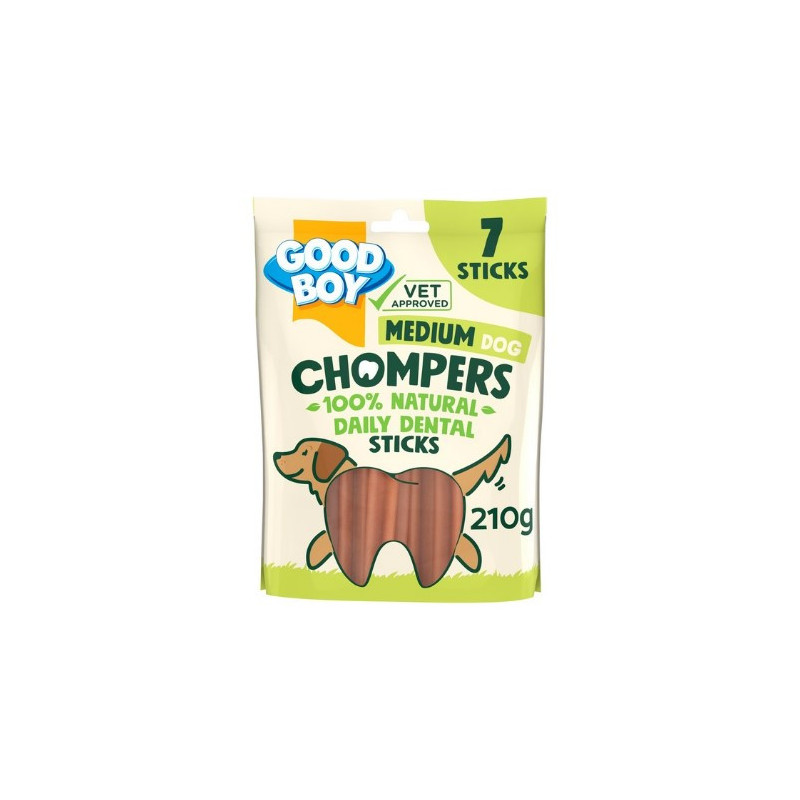 Armitage Goodboy Chompers Dental Sticks Medium 7 per pk 210g
