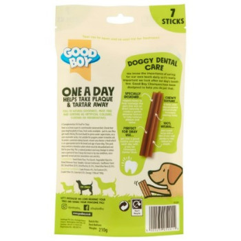 Armitage Goodboy Chompers Dental Sticks Medium 7 per pk 210g